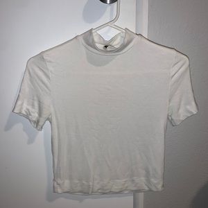 White Crop Top